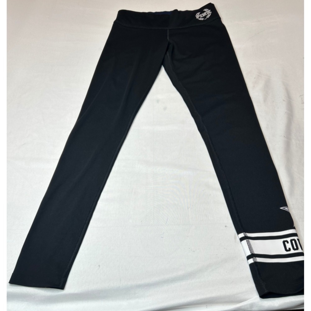 Victoria's Secret PINK Dallas Cowboys Leggings Black Athletic Yoga Pants Small